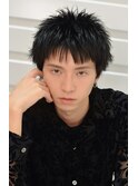 □#ベリーショート#ニュアンスパーマ＃ダークアッシュ#ビジネス