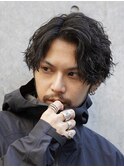 渋谷波巻きスパイラルパーマシャドウパーマ縦落ちパーマ19時以降