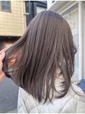 【白石】ブリーチなしベージュカラーシアーカラー原宿