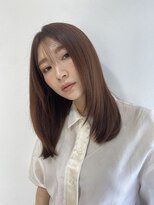 クラン(Chlan)&nbsp;美髪セミロング×顔周りレイヤー