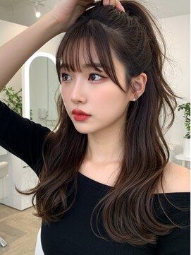 エル 新小岩(elu) 美髪/ワイドバング/レイヤーカット/くすみベージュ/新小岩駅