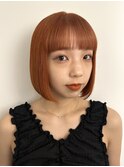 パツッとボブヘア！