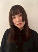姫カットロング