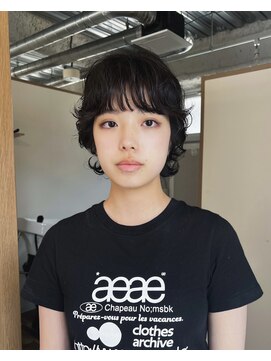 アクセヘアー 町田(acce hair) クラシカルなショートパーマ