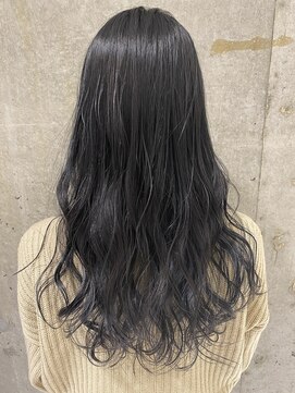 アヴァンスクロス あべのルシアス店(AVANCE.CROSS) ブリーチなしブルーブラックカラー