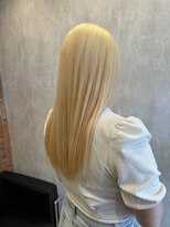 トクテ 高円寺(tokute) くびレイヤーエモージュ前髪ピンクベージュワンカール【高円寺】