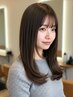 【カットコース★ベーシック】カット+頭皮改善スパ+髪質改善TRorAujuaTR