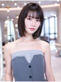 20代30代大人美人ショートボブ/小顔ショートヘア/マロンベージュ