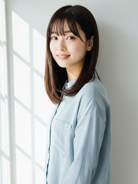 柔らか質感のナチュラルストレート【河内花園駅】