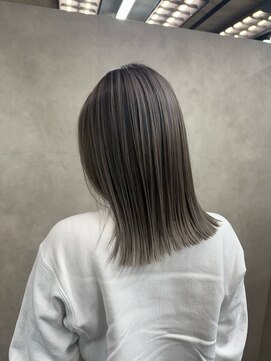 サニー 渋谷(SUNNY) バレイヤージュ、ハイライト、レイヤーカット、ダブルカラー