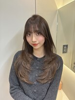 ロンドメリア 天神大名店(Lond Melia) イメチェンヘアスタイル小顔に見せるヘアココアベージュ