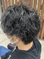 クオリス 上福岡店(QUALIS)&nbsp;冬メンズパーママッシュスタイル×サーフカール