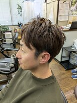 綾音堂&nbsp;メンズショートヘア。