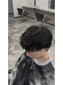 【KAZUKI】シャドウパーマ×ケアクリームパーマ