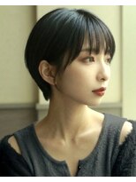 グリッター 泉中央店(GRITTERs) 黒髪ショートスタイル