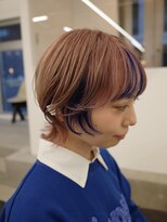 テンション(tension)&nbsp;ブリーチカラーダブルカラーレイヤーカットボブ髪質改善札幌大通