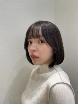 ロンド レグリーズ 立川(Lond leglise) 丸みショートボブ/顔周りカット/20代30代40代50代/前髪/立川