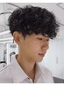 【2回目以降の方】MEN'Sカット＋シャドウパーマ[四条河原町/MEN'S/髪質改善]