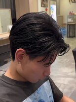 メンズヘアフェイス(Men's hair FACE。) メンズショート/センターパート/毛流れ