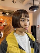 エルマノ 仙川(L mano)&nbsp;〈○8〉ショート韓国ボブハイライト髪質改善ブリーチ前髪20代30