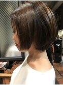 《Leverage》後ろから見ても美人☆とろみアディクシーカラーボブ
