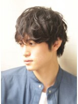 ブークル(boucle)&nbsp;【外国人風】無造作ショートパーマスタイル