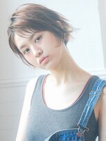 ディッセンバー 渋谷(December)&nbsp;『December』斜めバング やわらかい質感のショート