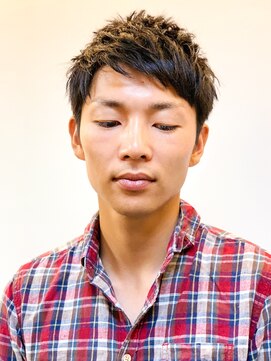 ヘアーサロン アヤタ 野田店(AYATA) ツーブロック無しの王道ラウンドショート