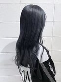 #セミロング#透明感カラー#韓国ヘア#ワンホンヘア