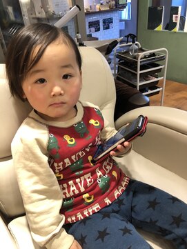 ラウンジ ヘアアンドグルーミング(Lounge HAIR&GROOMING) 七三ストレート