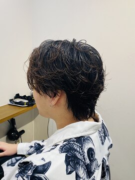 ザデイ カットアンドカルチャーショップ(THE DAY CUT&CULTURE SHOP) 無造作センターパート[メンズカット/センターパート]