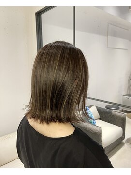 サルファ ヘアデザイン 名古屋 丸の内(S.ALPHA HAIR DESIGN) マタニティ細めハイライト前下がりボブショートボブ外ハネボブ