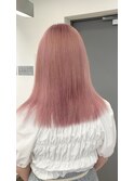 韓国ピンクカラー【ケアブリーチ、イルミナカラー、池袋】