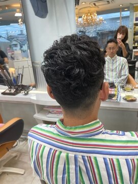 髪技空間アノン(anon) men'sパーマ