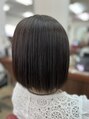 銀座ラボ 蕨東口店(LA BO) 縮毛矯正なのに自然な仕上がりのボブ