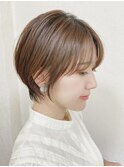 前髪あり20代30代40代大人ショート表参道