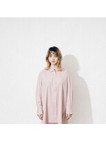 アルネ(arne)&nbsp;グラデーションハイライト×ミディアムウルフ【arne吉祥寺】