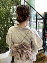 ゼスト 吉祥寺店(ZEST) 浴衣の着付けとヘアセット承っております！【吉祥寺石川ひな】