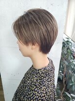 ピフデザイン(pifdesign) ハンサムショートに大人ハイライト