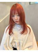 オレンジベージュレイヤー