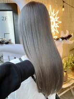 ロナバイソル(lona by SoL)&nbsp;美髪ストレートカット/ダークグレー