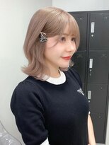 ベレーザシェルト(Beleza scelto)&nbsp;7152ミルクティーアッシュ艶髪シルキーベージュグレーベージュ