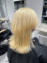 ゼスト 八王子店(ZEST) 抜きっぱなし/ケアブリーチ/ブロンド【藤野はるひ】