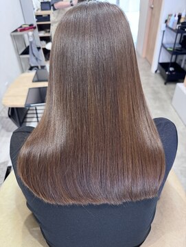 リル(liL) 艶髪×赤味消しカラー