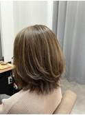 白髪ぼかしハイライト【TELA HAIR大網】