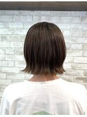 切りっぱなしボブ