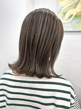 ハーツ(Heart's) 白髪ぼかしハイライト×グレージュ