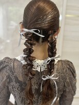 エルバイラビス 大宮(elu by lovis)&nbsp;クリエイティブヘア/ツイン編みおろし