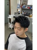アップバングショート