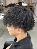 メンズマッシュ ツイストスパイラルパーマ